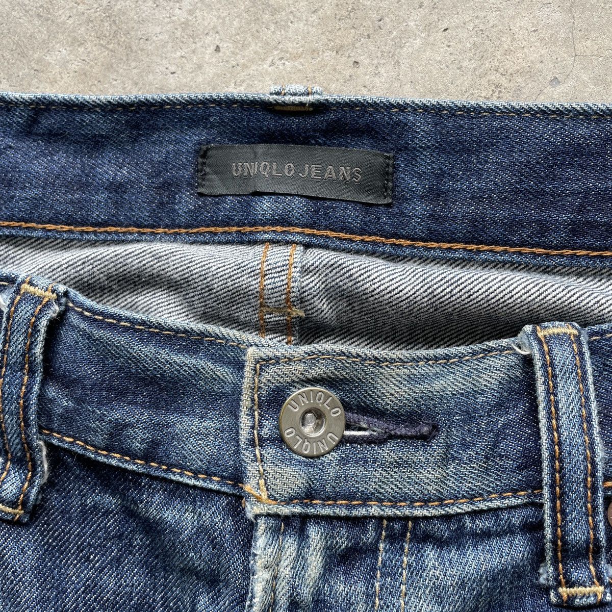 Japanese Brand W33x27🔥 Vintage Japanese Brand Faded Denim Jeans Pants Size US 33 - 7 Thumbnail