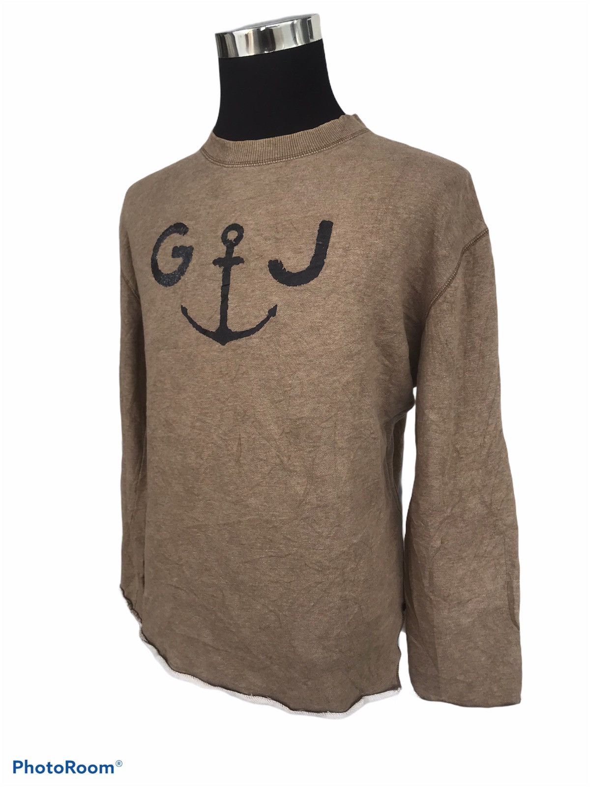 Designer Vintage 90s Gaultier Jeans GJ Marine Anchor Sweatshirt Size US M / EU 48-50 / 2 - 8 Thumbnail