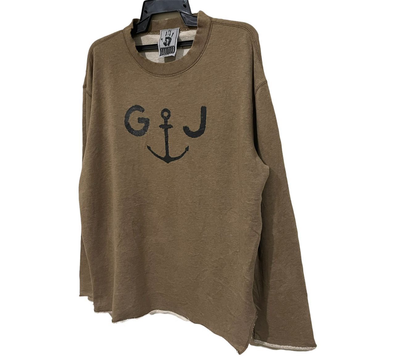 Designer Vintage 90s Gaultier Jeans GJ Marine Anchor Sweatshirt Size US M / EU 48-50 / 2 - 4 Thumbnail