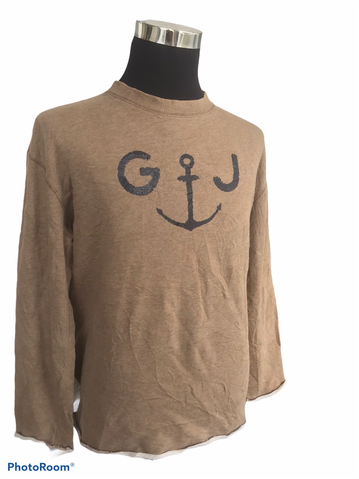 Designer Vintage 90s Gaultier Jeans GJ Marine Anchor Sweatshirt Size US M / EU 48-50 / 2 - 7 Thumbnail