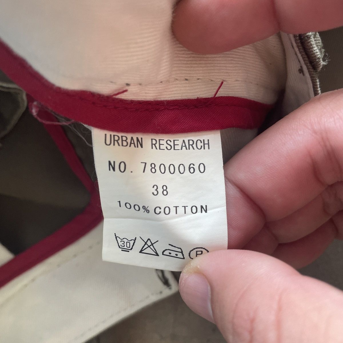 Japanese Brand Vintage Urban Research Faded Trousers Casual Pants Japan W31 Size US 31 - 9 Thumbnail