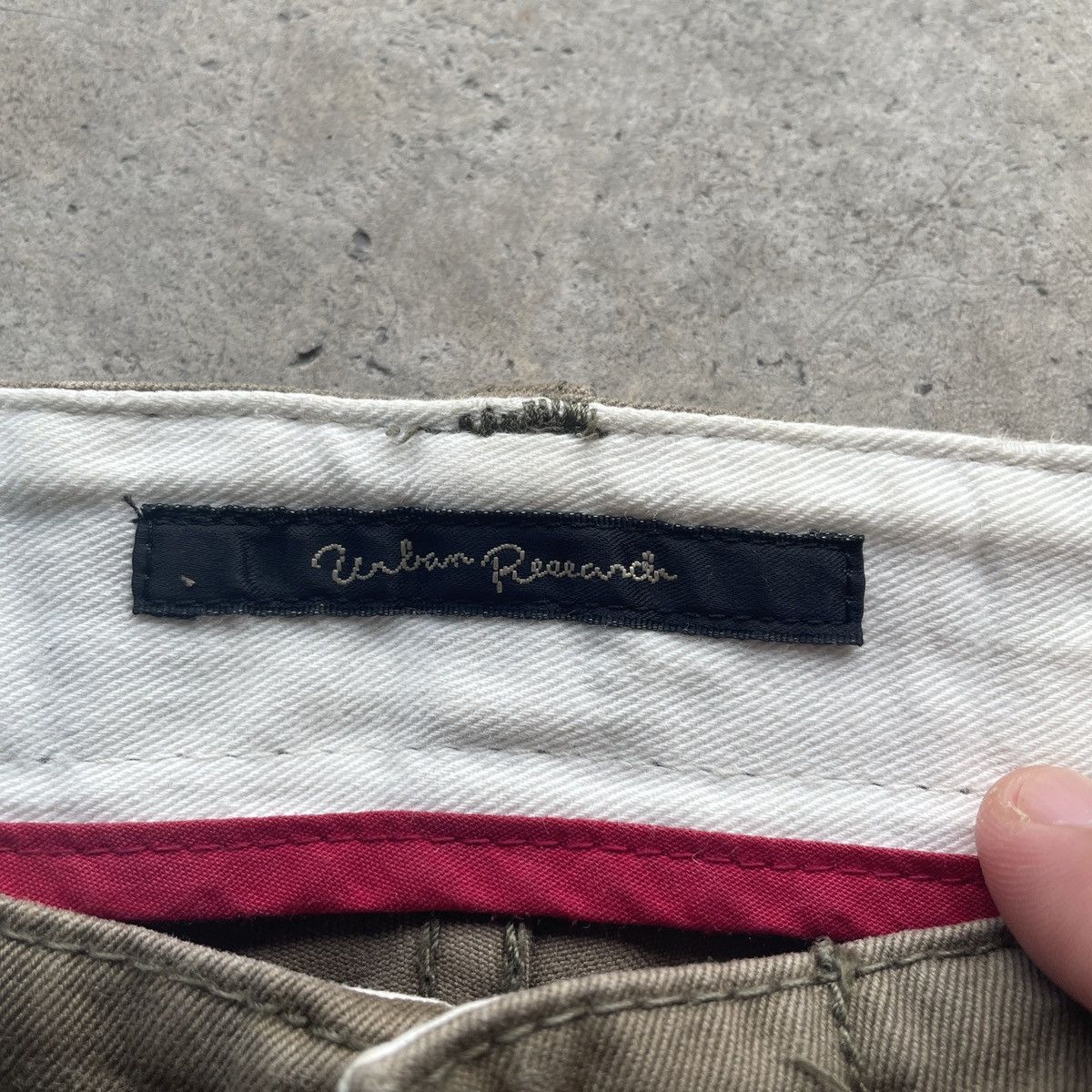 Japanese Brand Vintage Urban Research Faded Trousers Casual Pants Japan W31 Size US 31 - 8 Thumbnail
