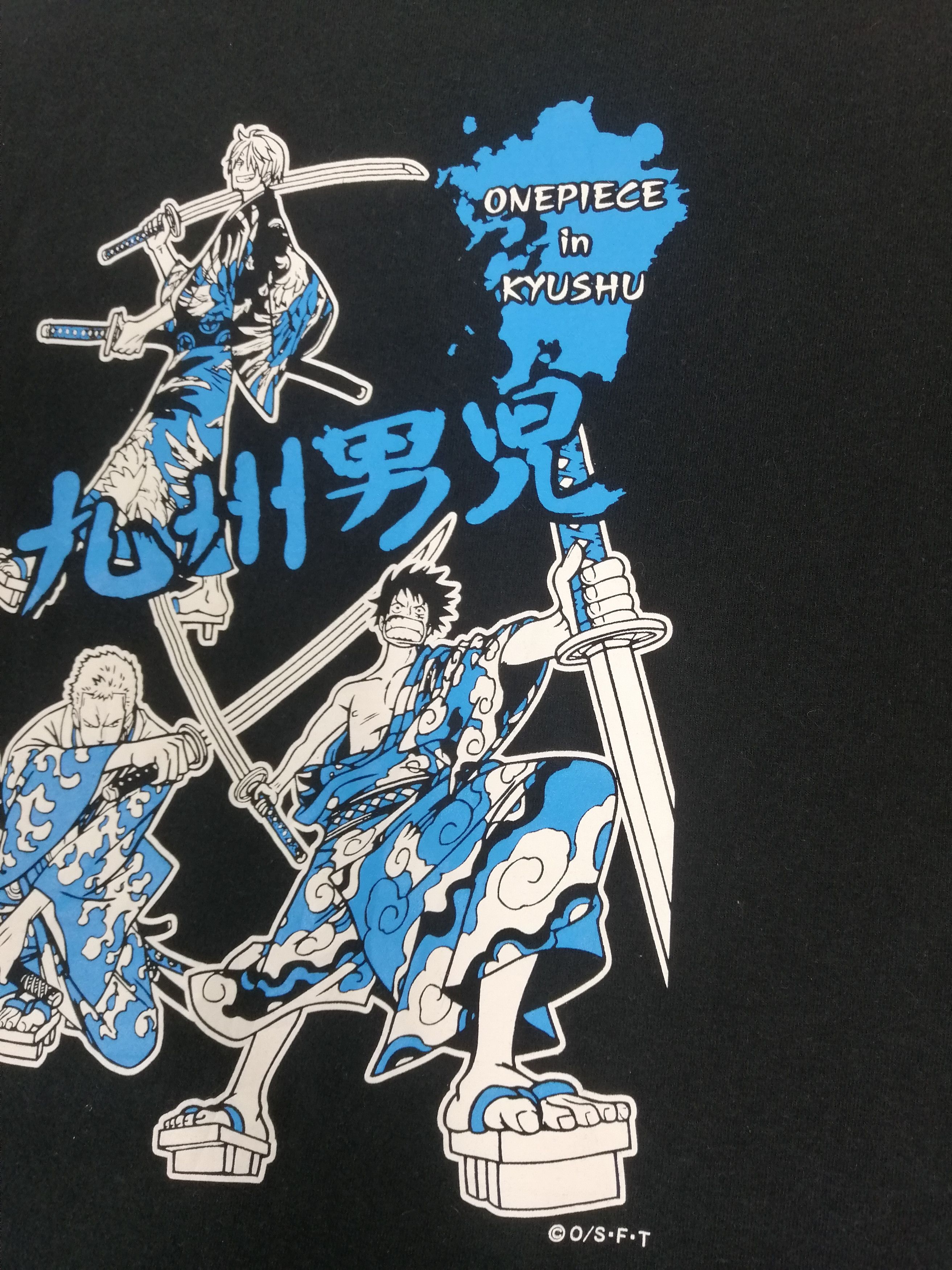 Cartoon Network × Japanese Brand × One Piece Japanese Animate One Piece In Kyushu Back Print Size US L / EU 52-54 / 3 - 3 Thumbnail