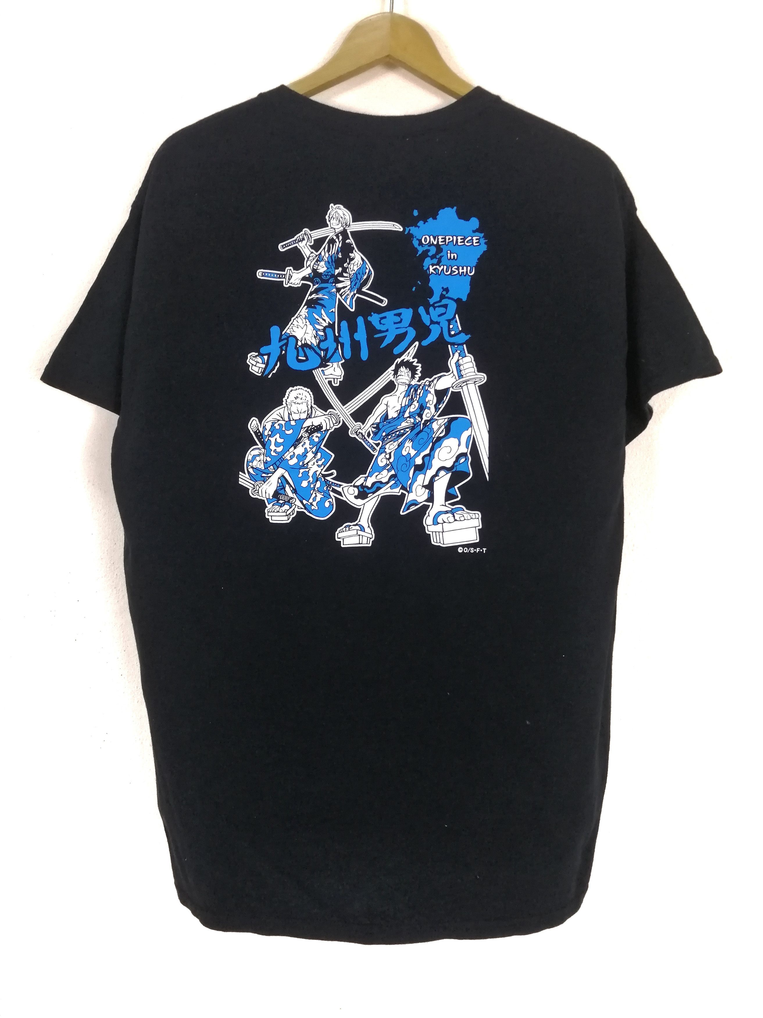 Cartoon Network × Japanese Brand × One Piece Japanese Animate One Piece In Kyushu Back Print Size US L / EU 52-54 / 3 - 1 Thumbnail