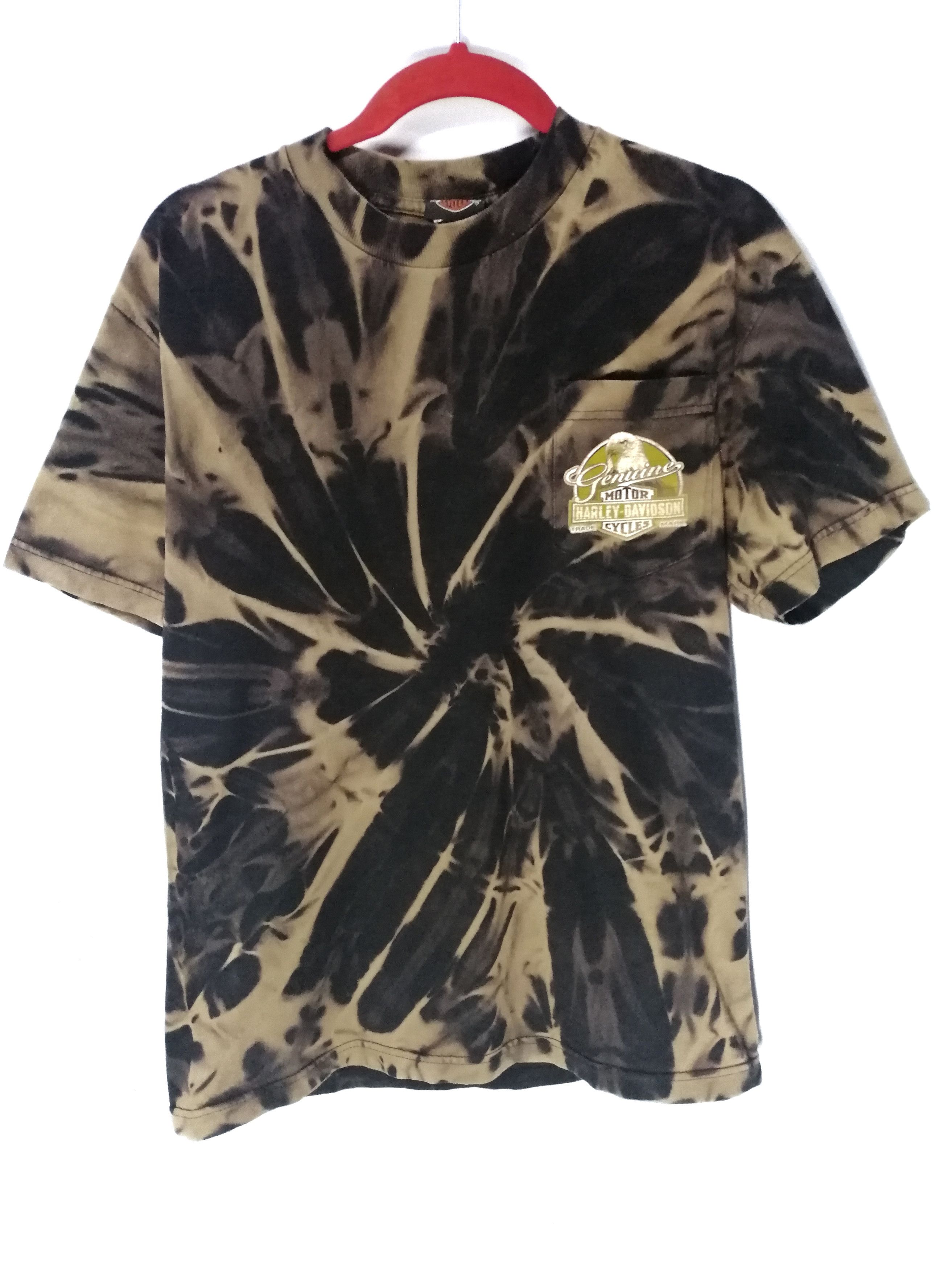 Harley Davidson × Other × Vintage Vintage Harley Davidson Los Angeles Tie Dye Acid Wash Size US M / EU 48-50 / 2 - 3 Thumbnail