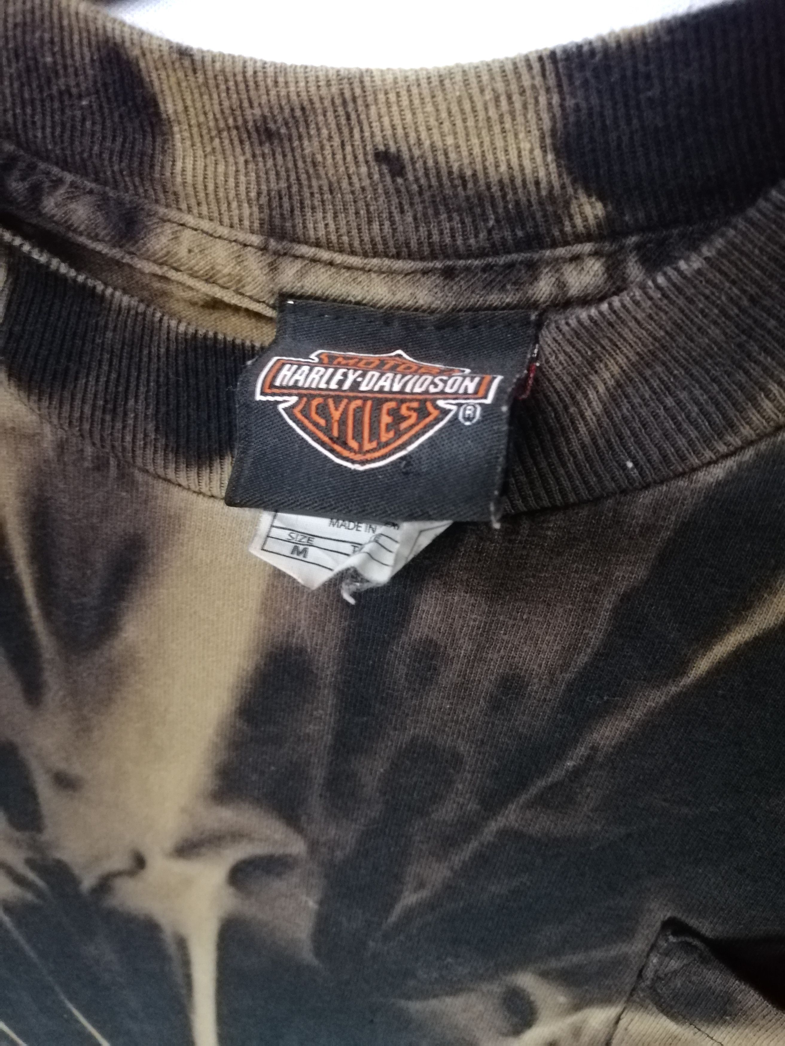 Harley Davidson × Other × Vintage Vintage Harley Davidson Los Angeles Tie Dye Acid Wash Size US M / EU 48-50 / 2 - 5 Thumbnail