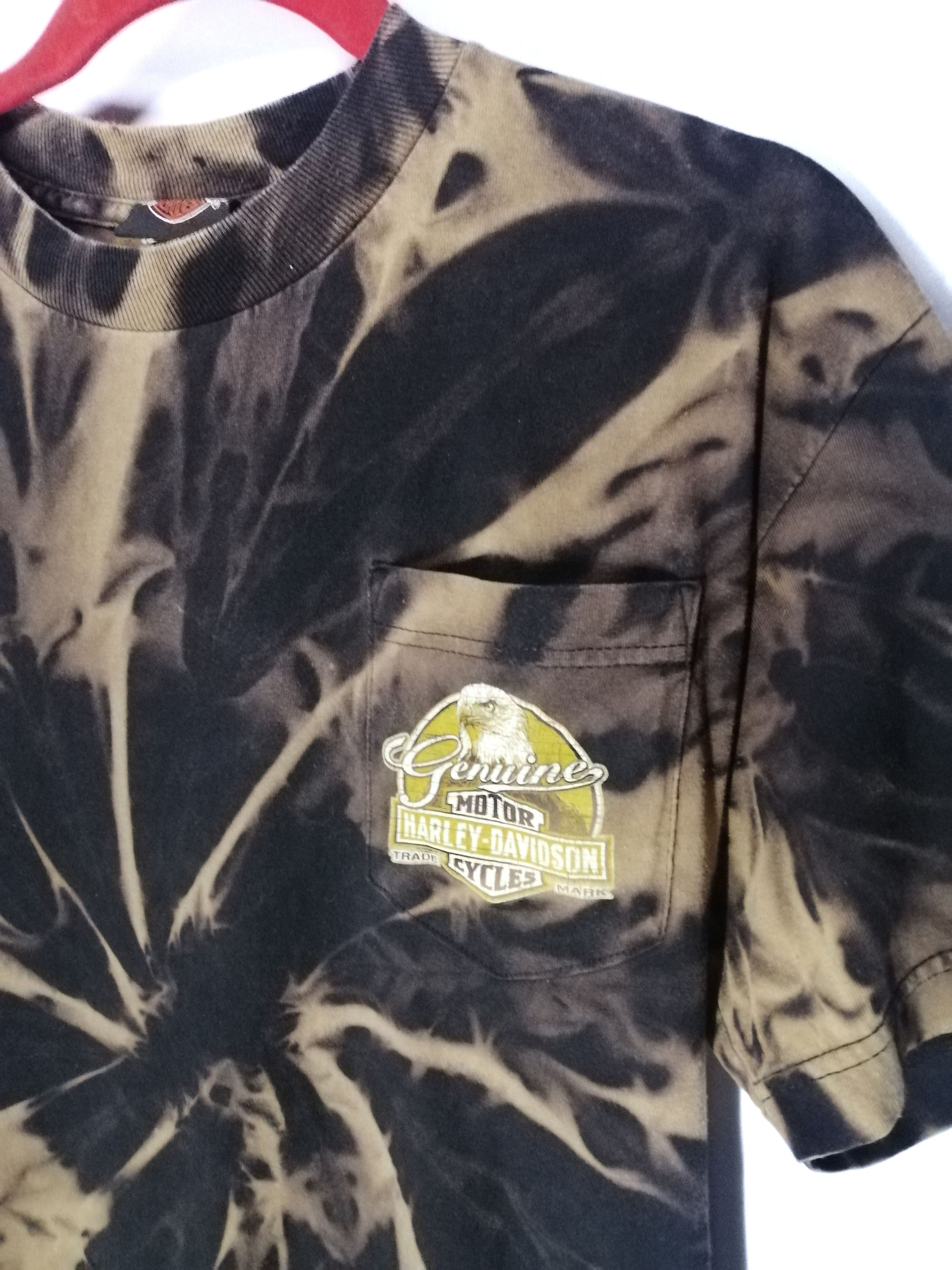 Harley Davidson × Other × Vintage Vintage Harley Davidson Los Angeles Tie Dye Acid Wash Size US M / EU 48-50 / 2 - 4 Thumbnail
