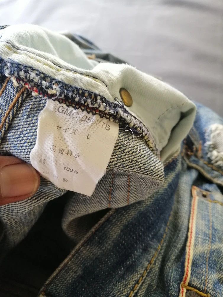 Global Work × Japanese Brand Global Work Selvedge Patches Design Straight Fit Size US 33 - 7 Thumbnail