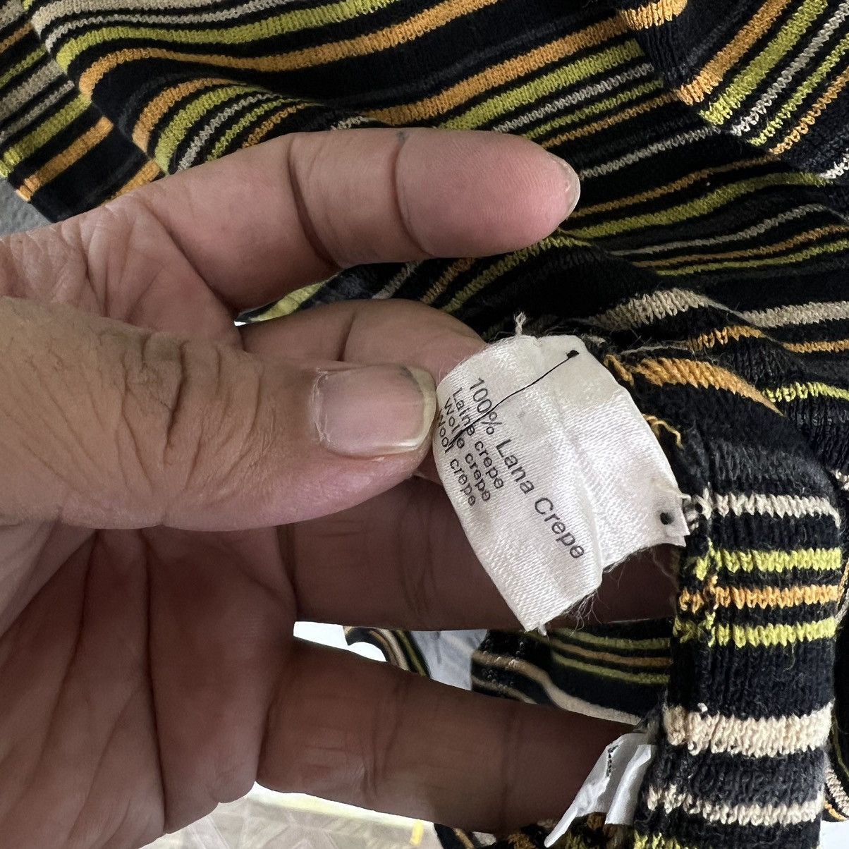 Japanese Brand VINTAGE STRIPED LONG SLEEVE CIVIDEN ITALY MADE Size US M / EU 48-50 / 2 - 9 Thumbnail