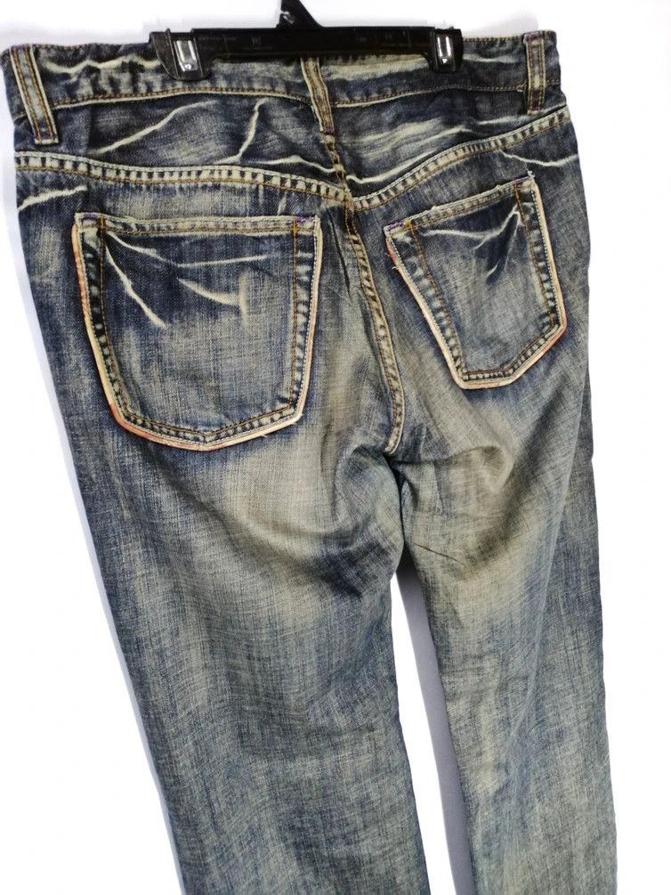Japanese Brand Japanese Takeo Kikuchi Destroyed Denim Straight Size US 34 / EU 50 - 4 Thumbnail