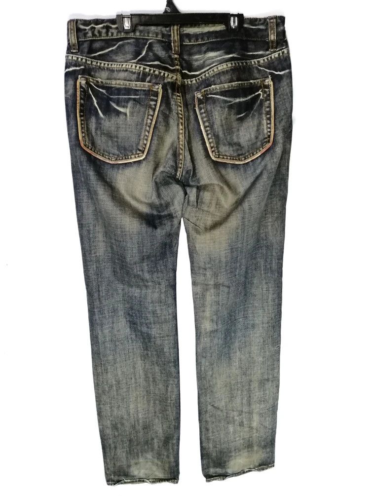 Japanese Brand Japanese Takeo Kikuchi Destroyed Denim Straight Size US 34 / EU 50 - 3 Thumbnail