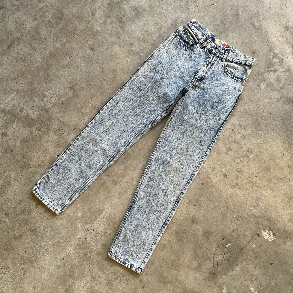 Vintage W27x33💥 Vintage Gold Rush Faded Denim Jeans Pants Size US 27 - 2 Thumbnail