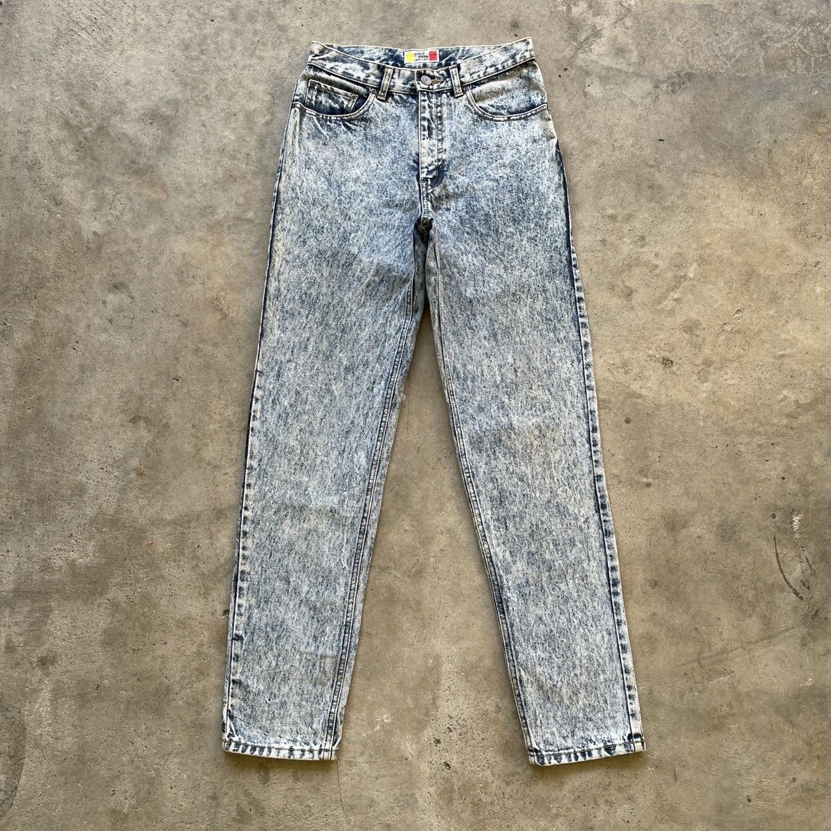 Vintage W27x33💥 Vintage Gold Rush Faded Denim Jeans Pants Size US 27 - 1 Thumbnail