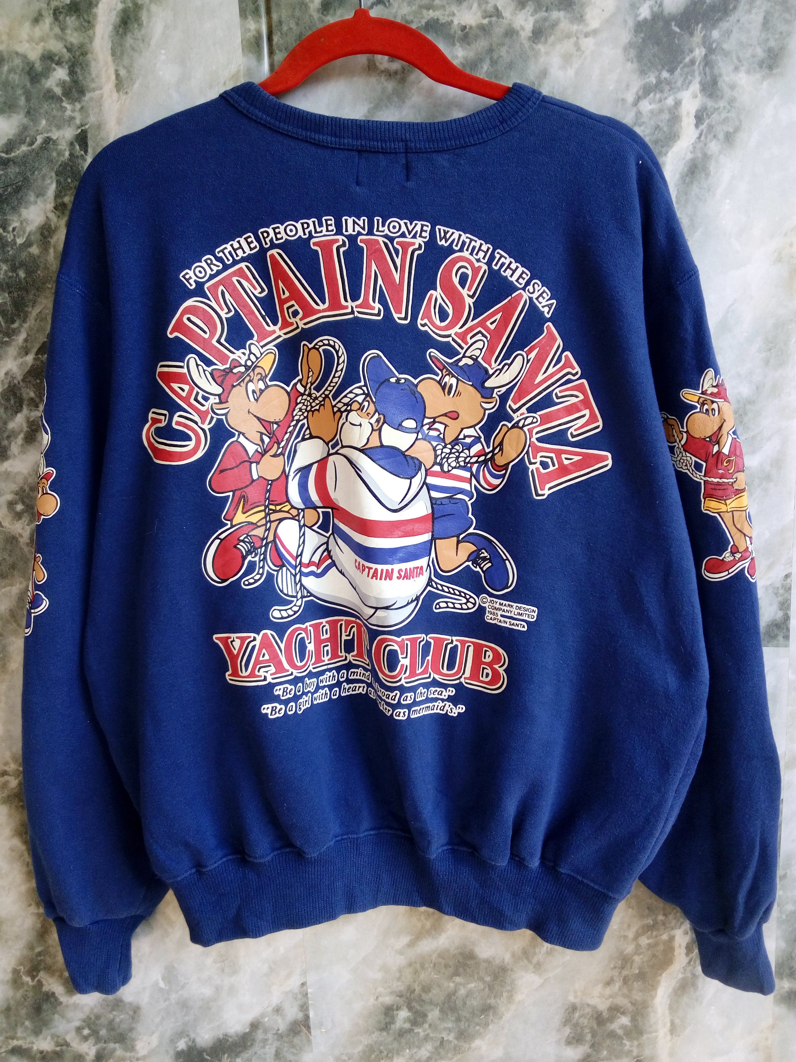 Japanese Brand × Vintage Captain Santa Over Print By Joy Mark Size US M / EU 48-50 / 2 - 2 Thumbnail
