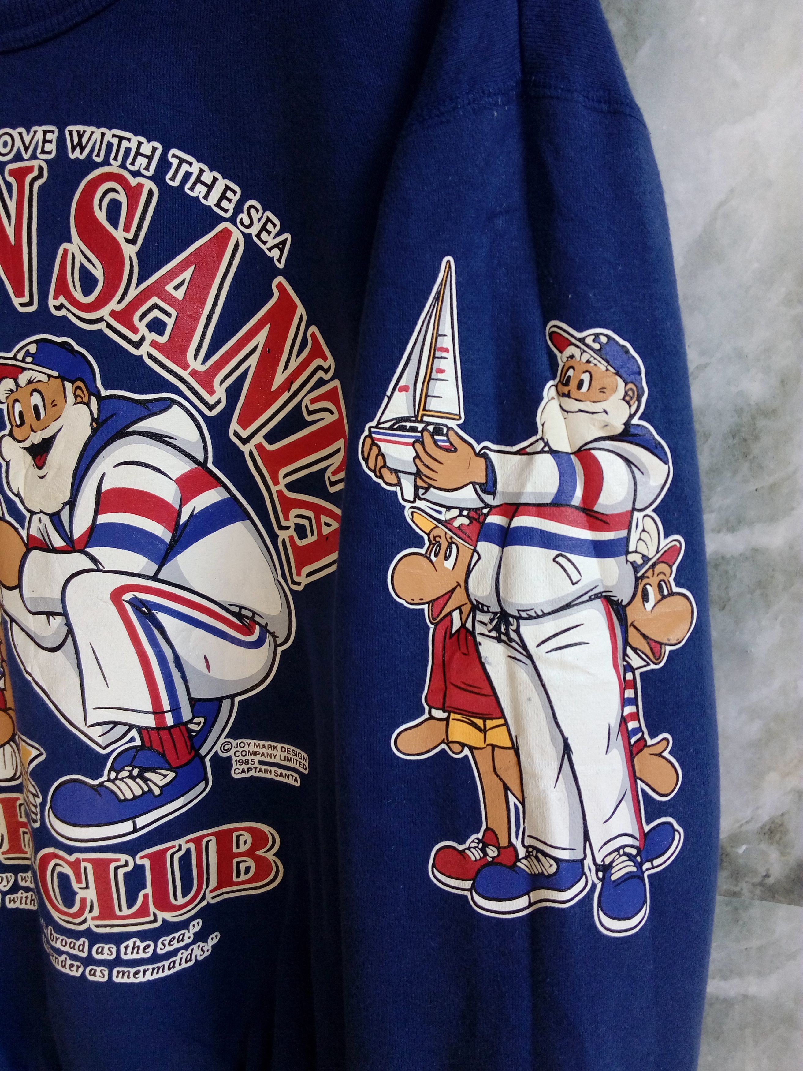 Japanese Brand × Vintage Captain Santa Over Print By Joy Mark Size US M / EU 48-50 / 2 - 3 Thumbnail