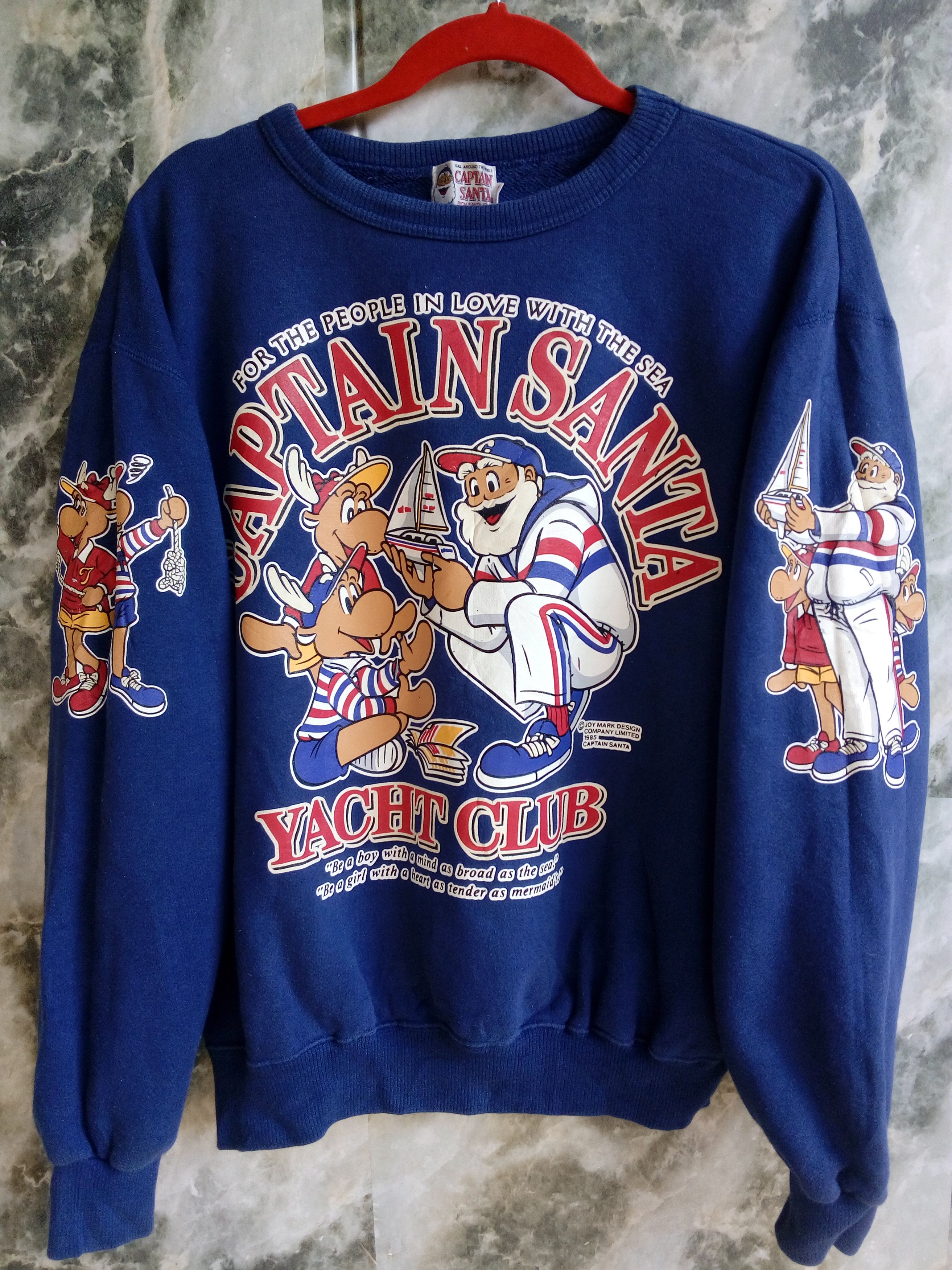 Japanese Brand × Vintage Captain Santa Over Print By Joy Mark Size US M / EU 48-50 / 2 - 1 Thumbnail