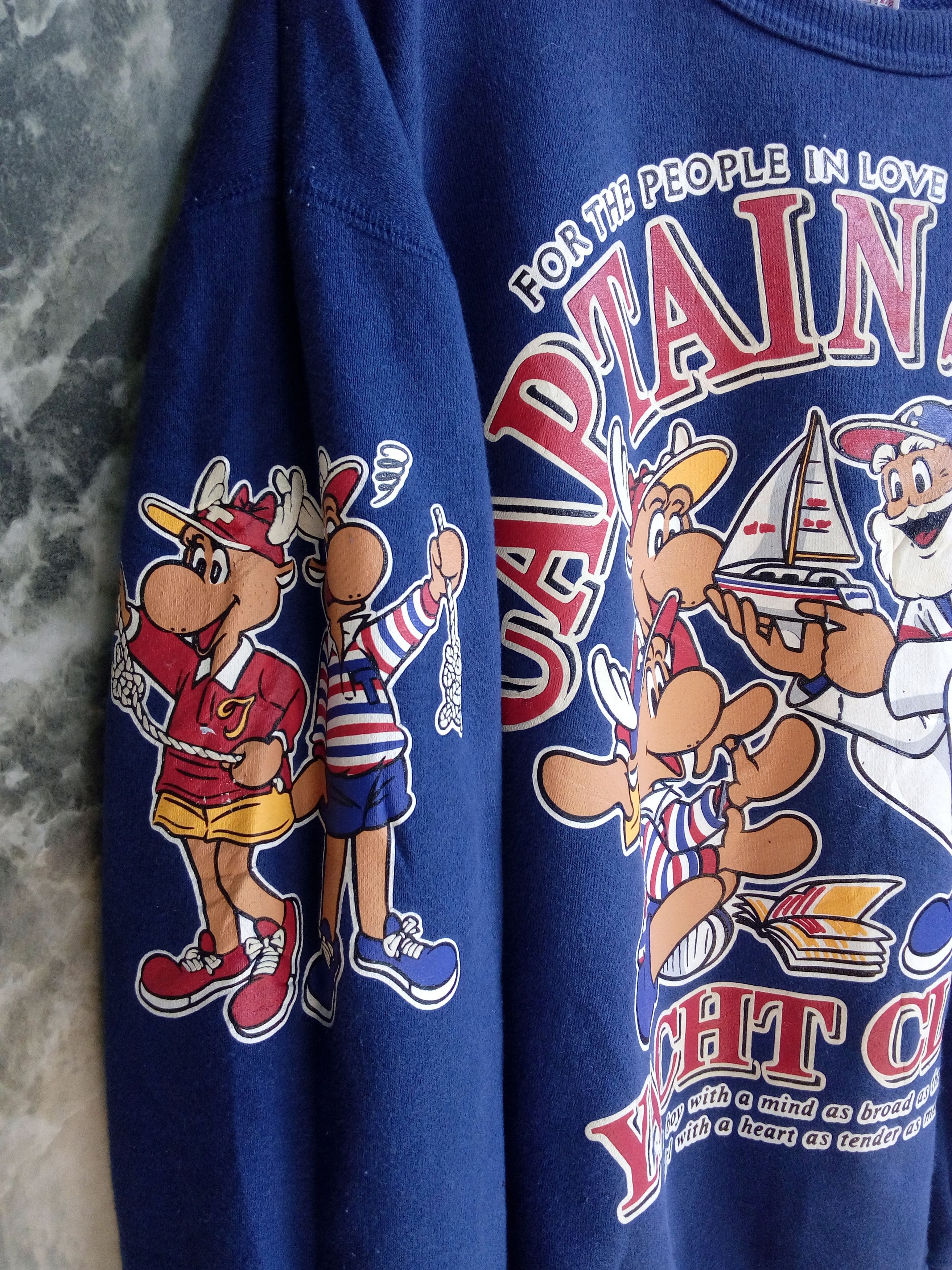 Japanese Brand × Vintage Captain Santa Over Print By Joy Mark Size US M / EU 48-50 / 2 - 4 Thumbnail