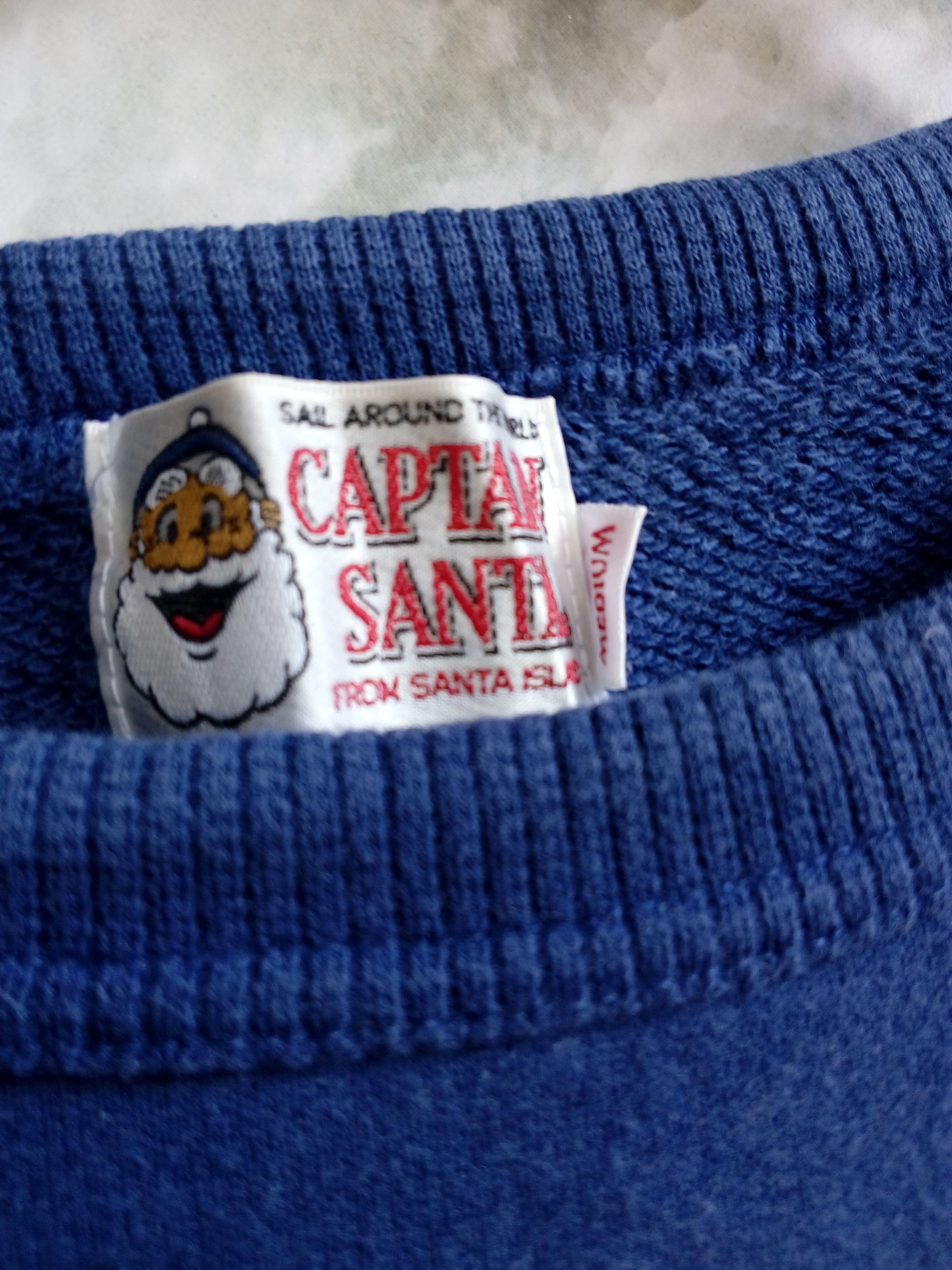 Japanese Brand × Vintage Captain Santa Over Print By Joy Mark Size US M / EU 48-50 / 2 - 5 Thumbnail