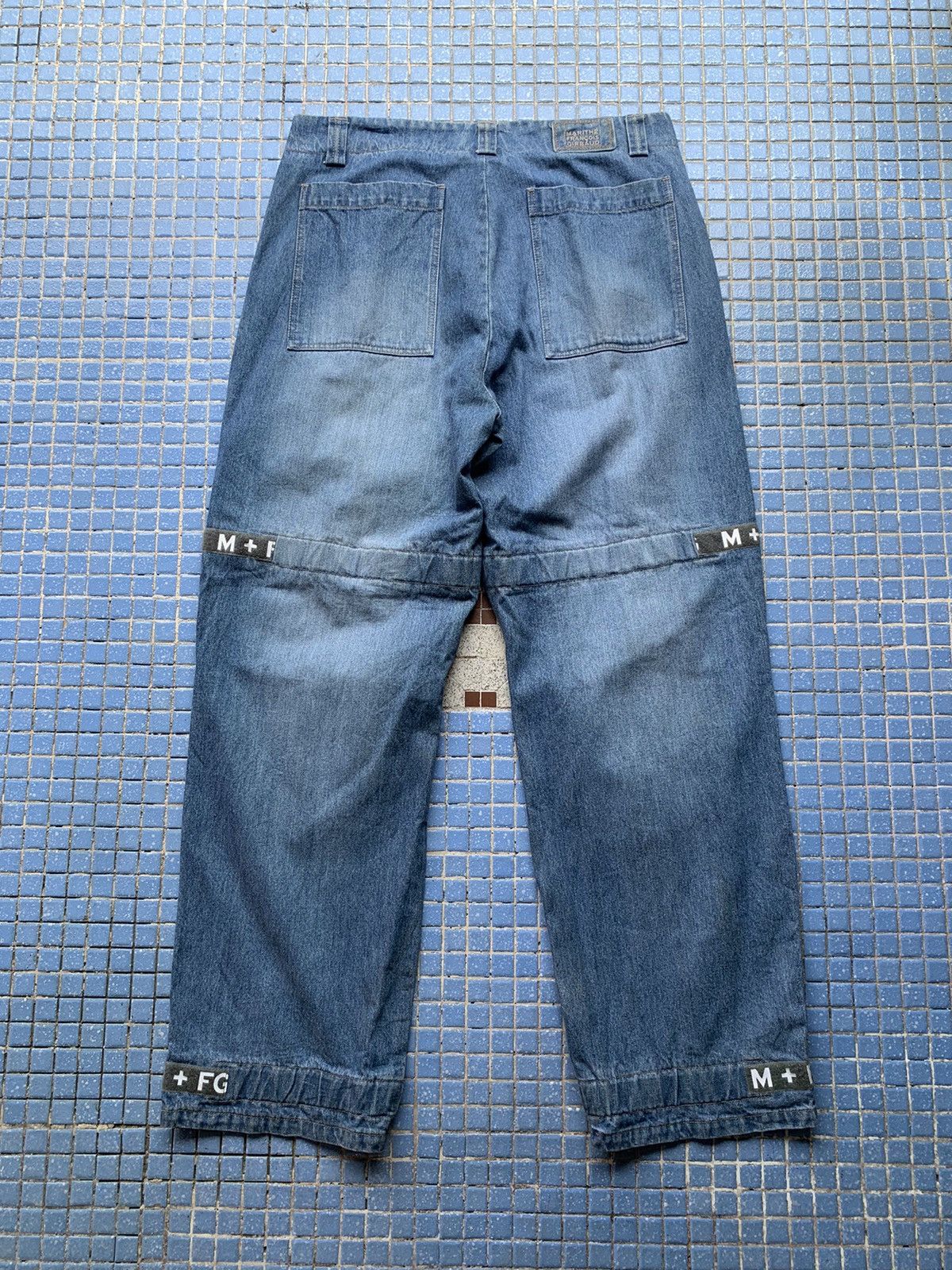 Marithe + Francois Girbaud mfg/marithe francois girbaud shuttle/hiphop baggy denim Size US 40 / EU 56 - 14 Thumbnail