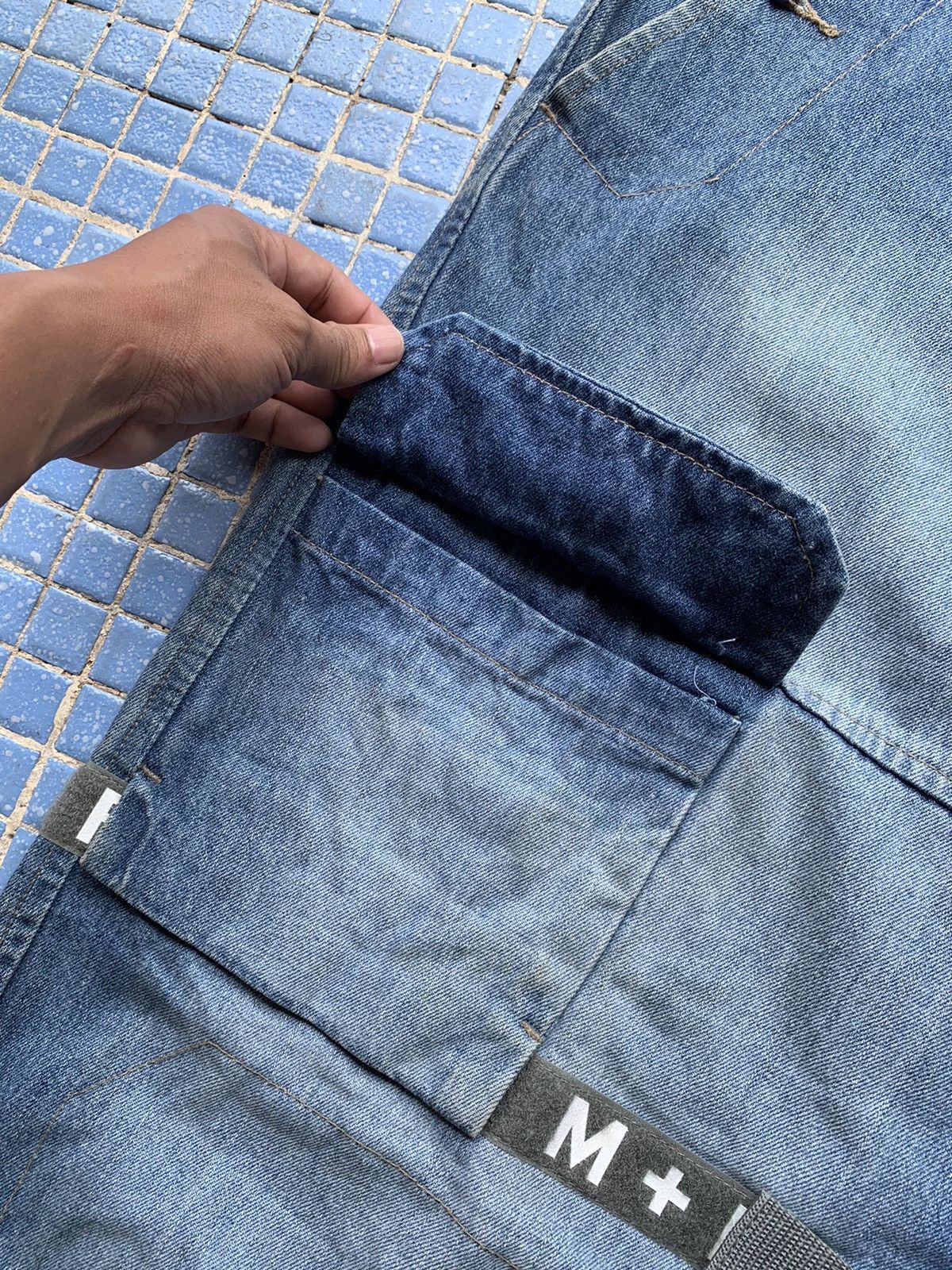 Marithe + Francois Girbaud mfg/marithe francois girbaud shuttle/hiphop baggy denim Size US 40 / EU 56 - 9 Thumbnail