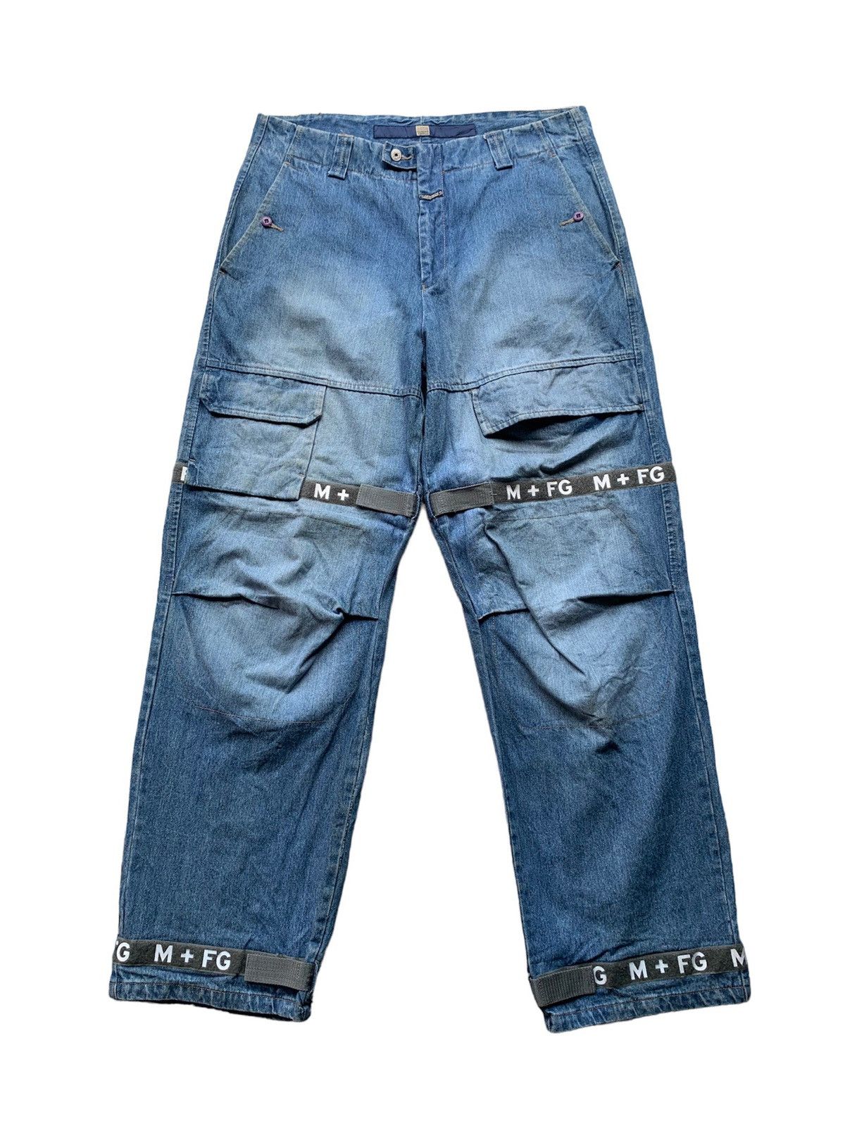 mfg/marithe francois girbaud shuttle/hiphop baggy denim