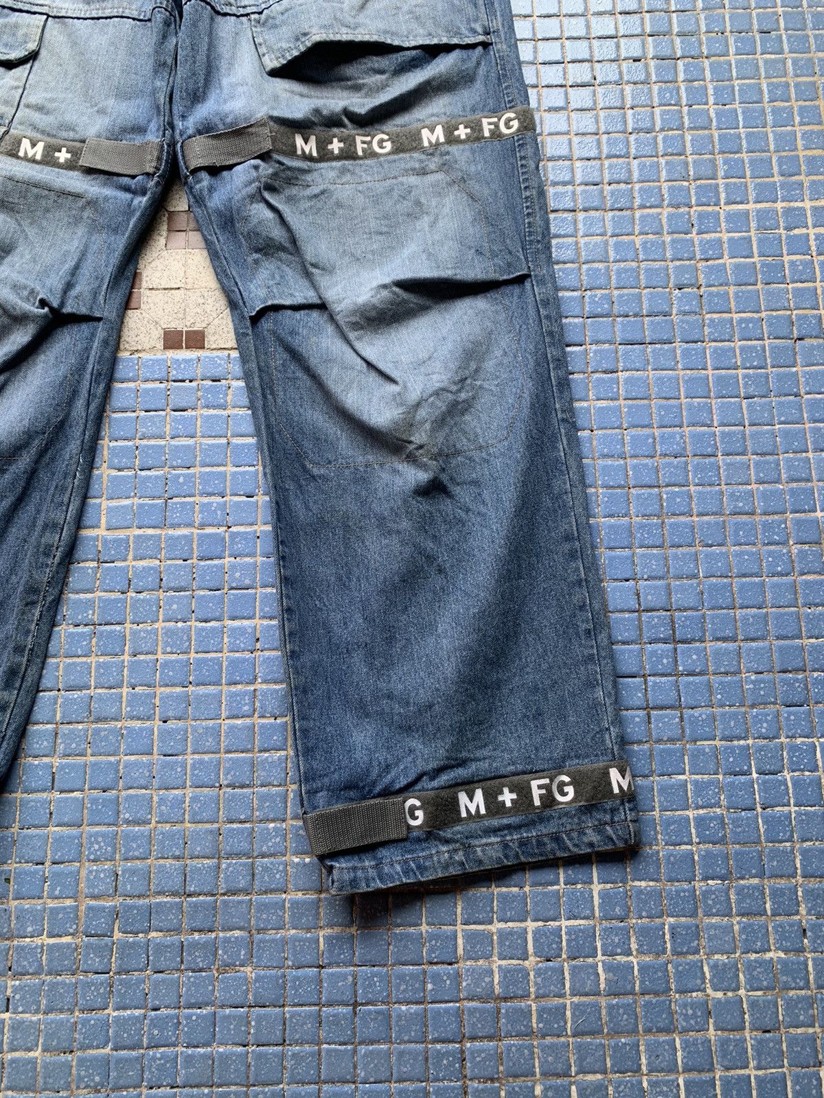 Marithe + Francois Girbaud mfg/marithe francois girbaud shuttle/hiphop baggy denim Size US 40 / EU 56 - 5 Thumbnail