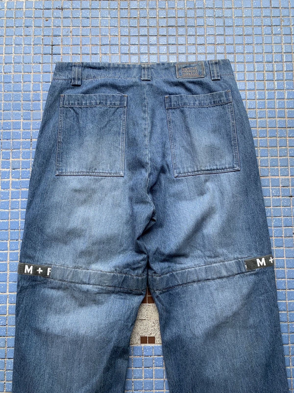 Marithe + Francois Girbaud mfg/marithe francois girbaud shuttle/hiphop baggy denim Size US 40 / EU 56 - 15 Thumbnail