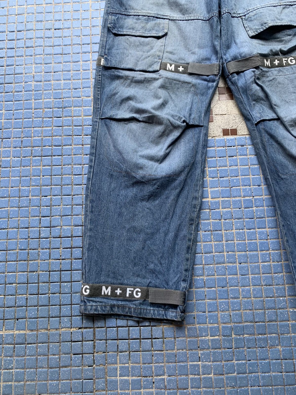 Marithe + Francois Girbaud mfg/marithe francois girbaud shuttle/hiphop baggy denim Size US 40 / EU 56 - 4 Thumbnail