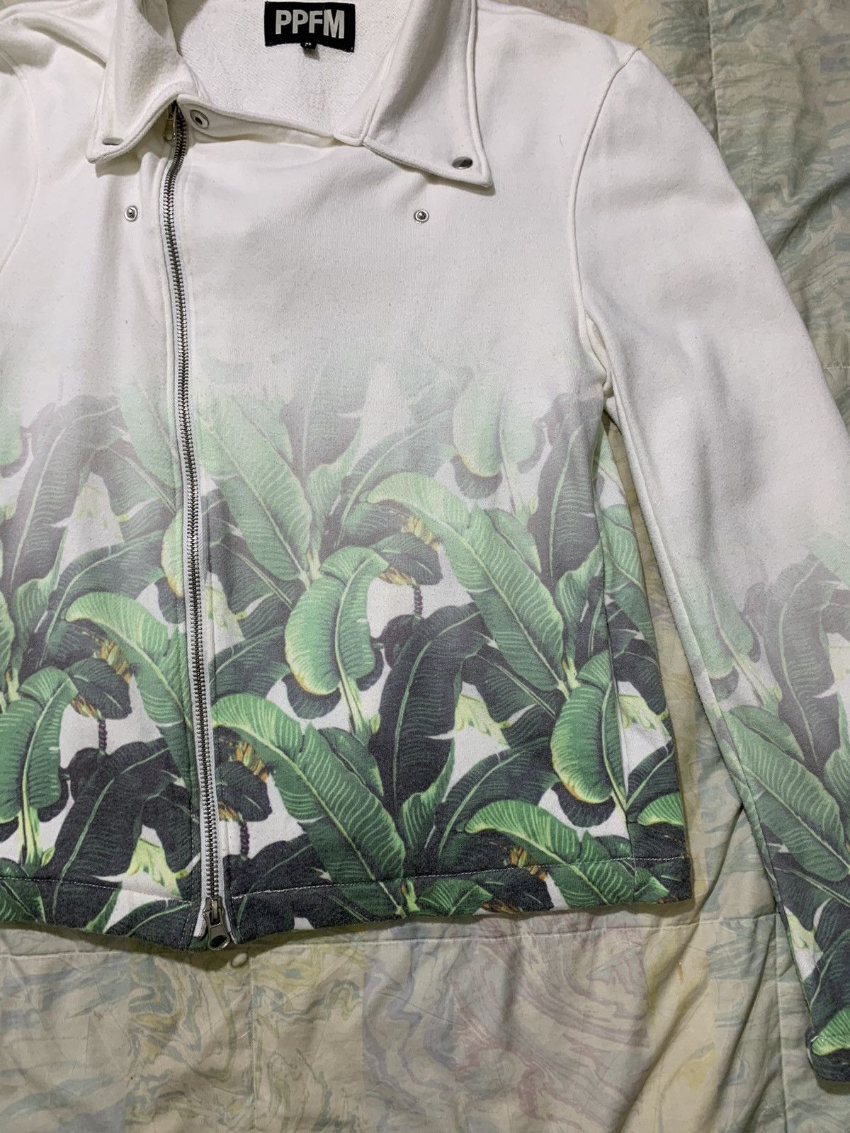 Japanese Brand PPFM zipper floral jacket Size US M / EU 48-50 / 2 - 4 Thumbnail