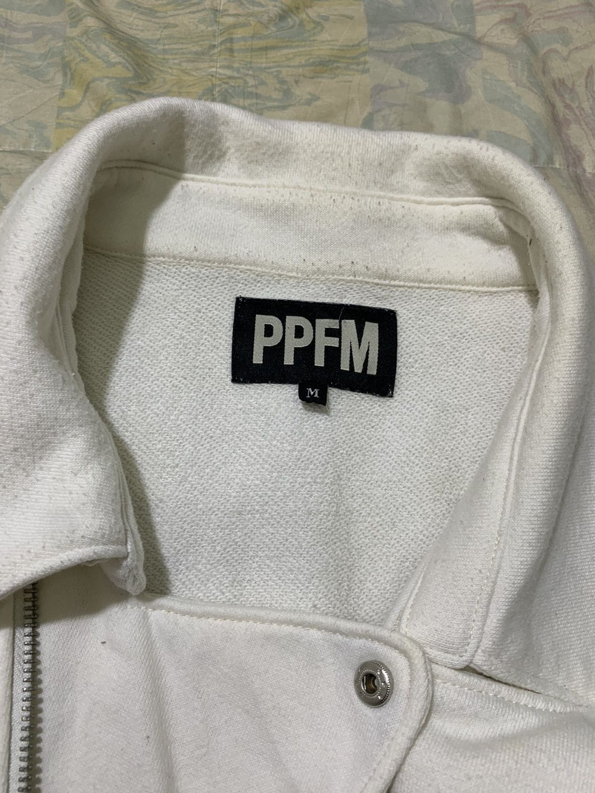 Japanese Brand PPFM zipper floral jacket Size US M / EU 48-50 / 2 - 14 Thumbnail
