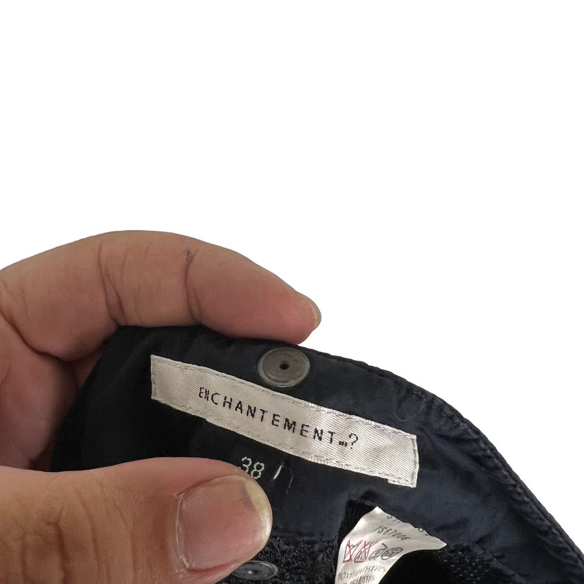 Japanese Brand RARE PARACHUTE PUNK DESIGN SKIRT BONDAGE ENCHANTEMENT JAPAN Size 30" / US 8 / IT 44 - 11 Thumbnail