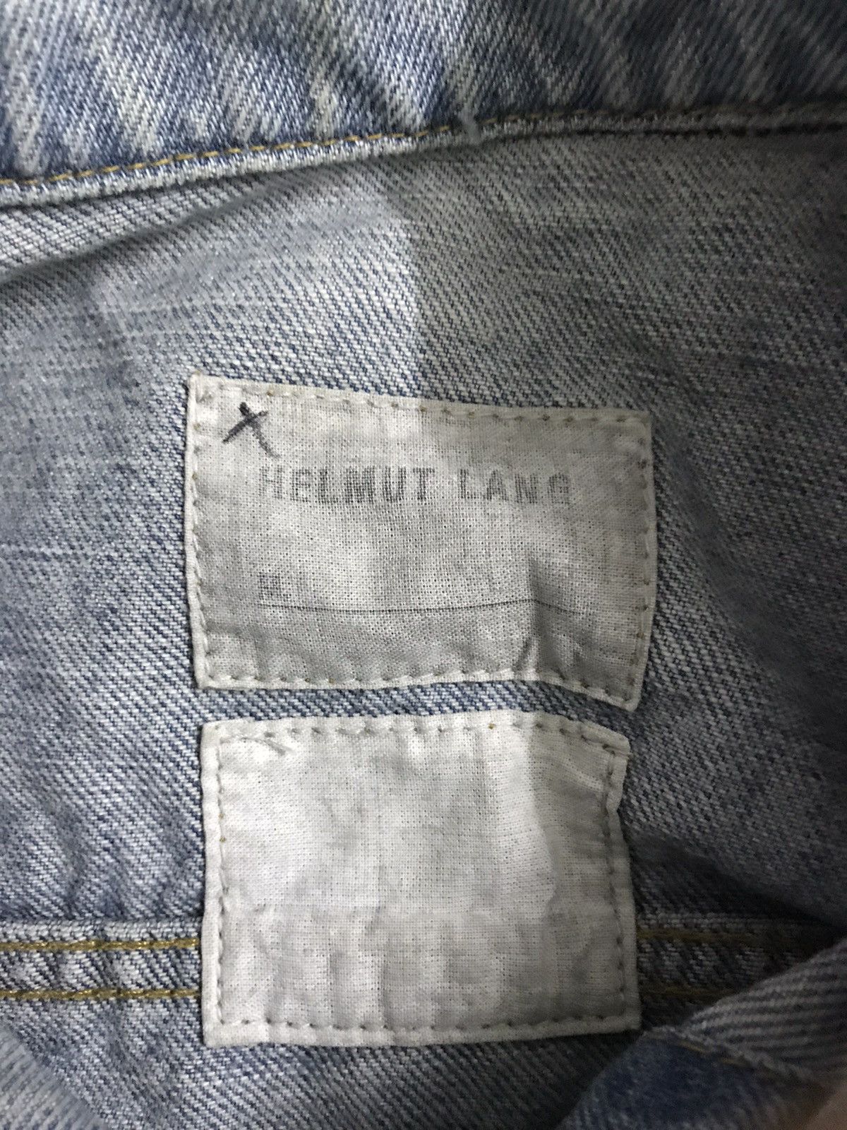 Helmut Lang HELMUT LANG vintage denim jacket Size US S / EU 44-46 / 1 - 5 Thumbnail