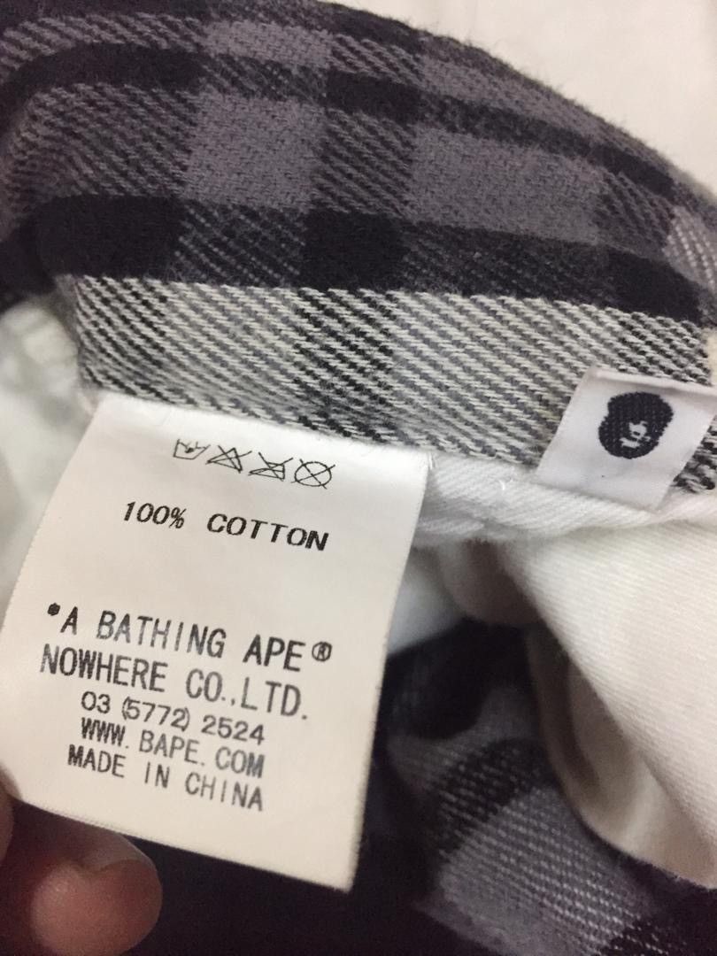 Bape Bape Check Shorts Size US 36 / EU 52 - 11 Thumbnail