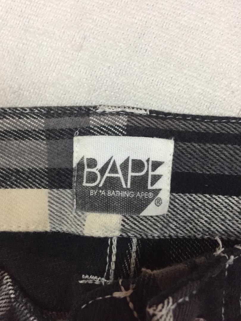Bape Bape Check Shorts Size US 36 / EU 52 - 8 Thumbnail