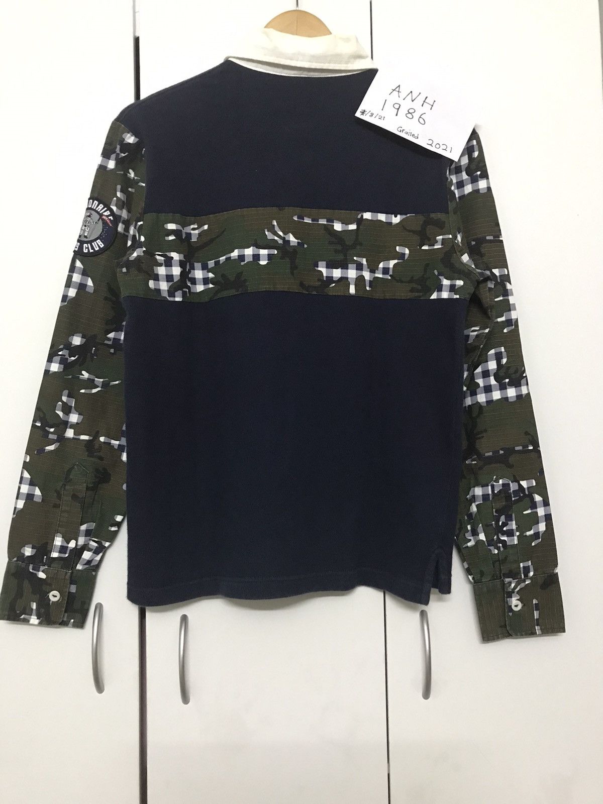 Billionaire Boys Club Billionaire Boys Club Camo Rugby Shirt Size US S / EU 44-46 / 1 - 2 Thumbnail