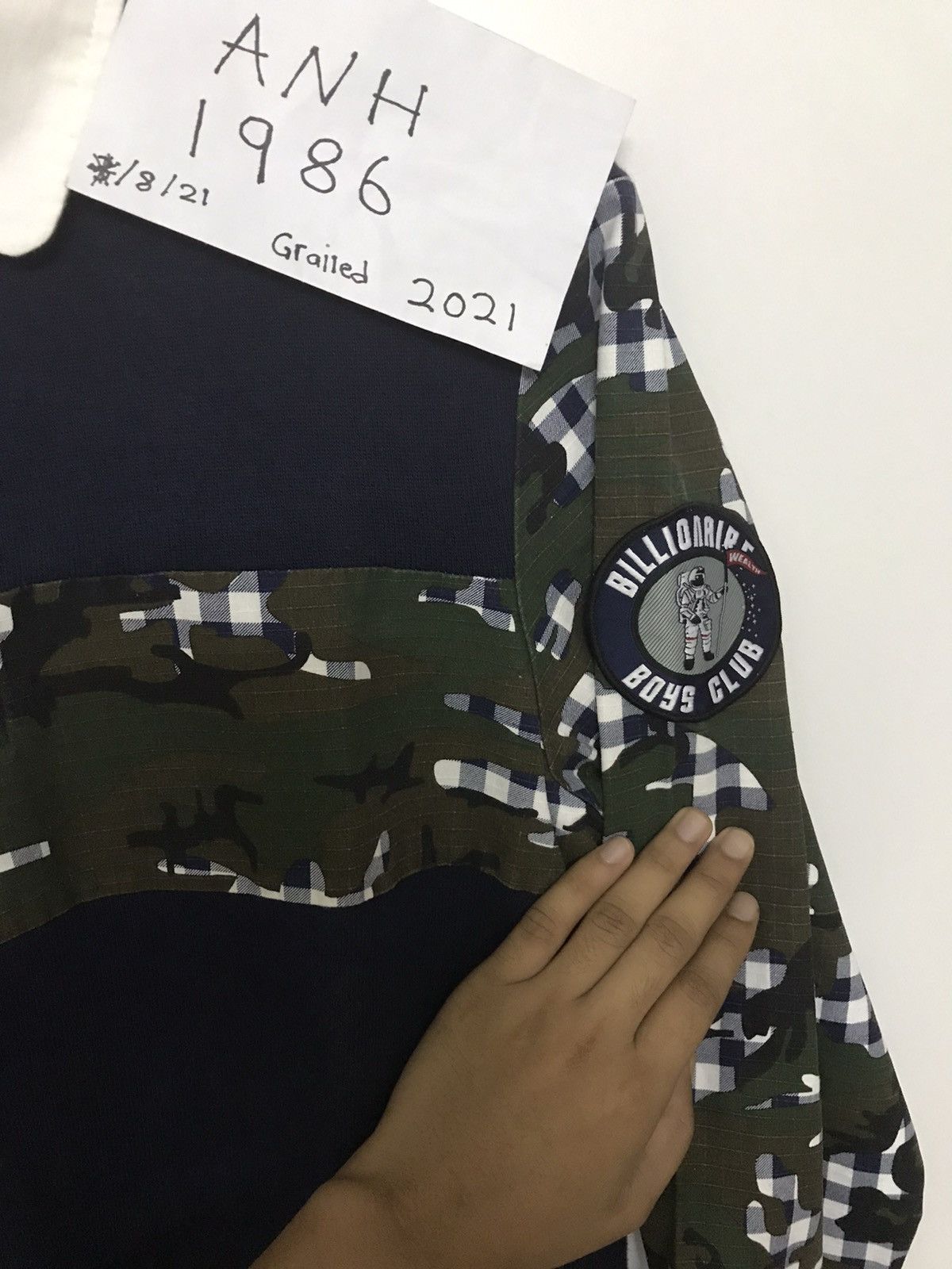 Billionaire Boys Club Billionaire Boys Club Camo Rugby Shirt Size US S / EU 44-46 / 1 - 3 Thumbnail