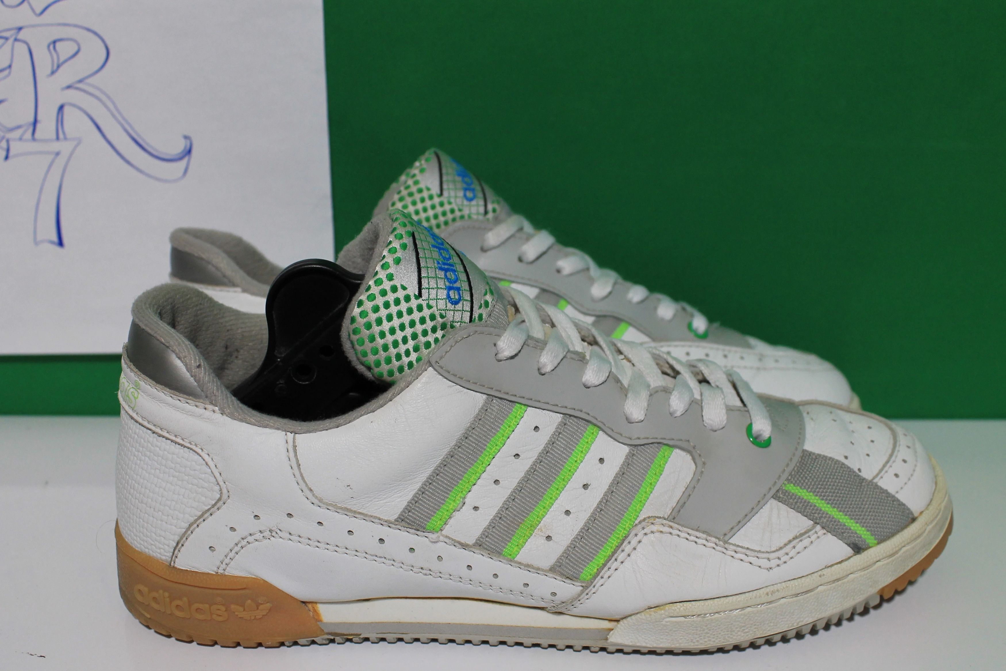 Adidas × Vintage 90s vintage adidas tennis shoes. very rare Size US 9 / EU 42 - 5 Thumbnail