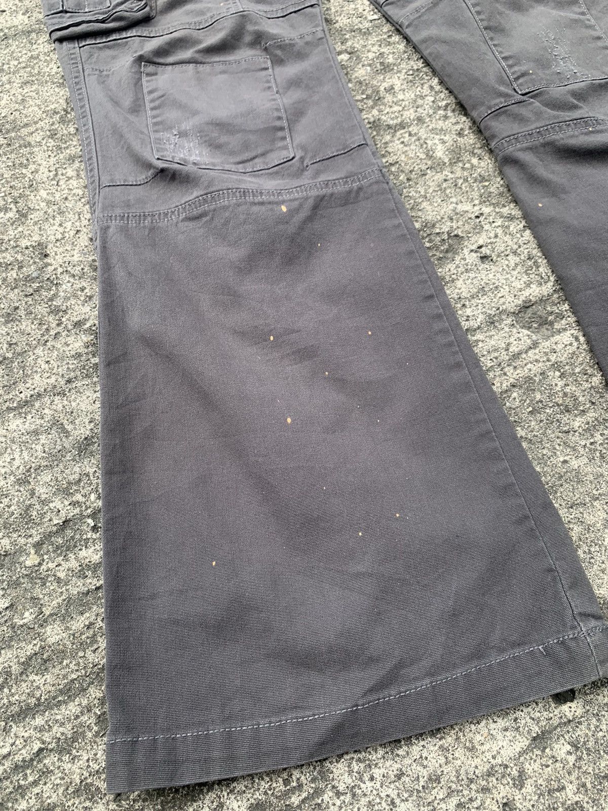 Japanese Brand Plugg woman flare tactical multipocket cargo bush pants Size US 34 / EU 50 - 5 Thumbnail
