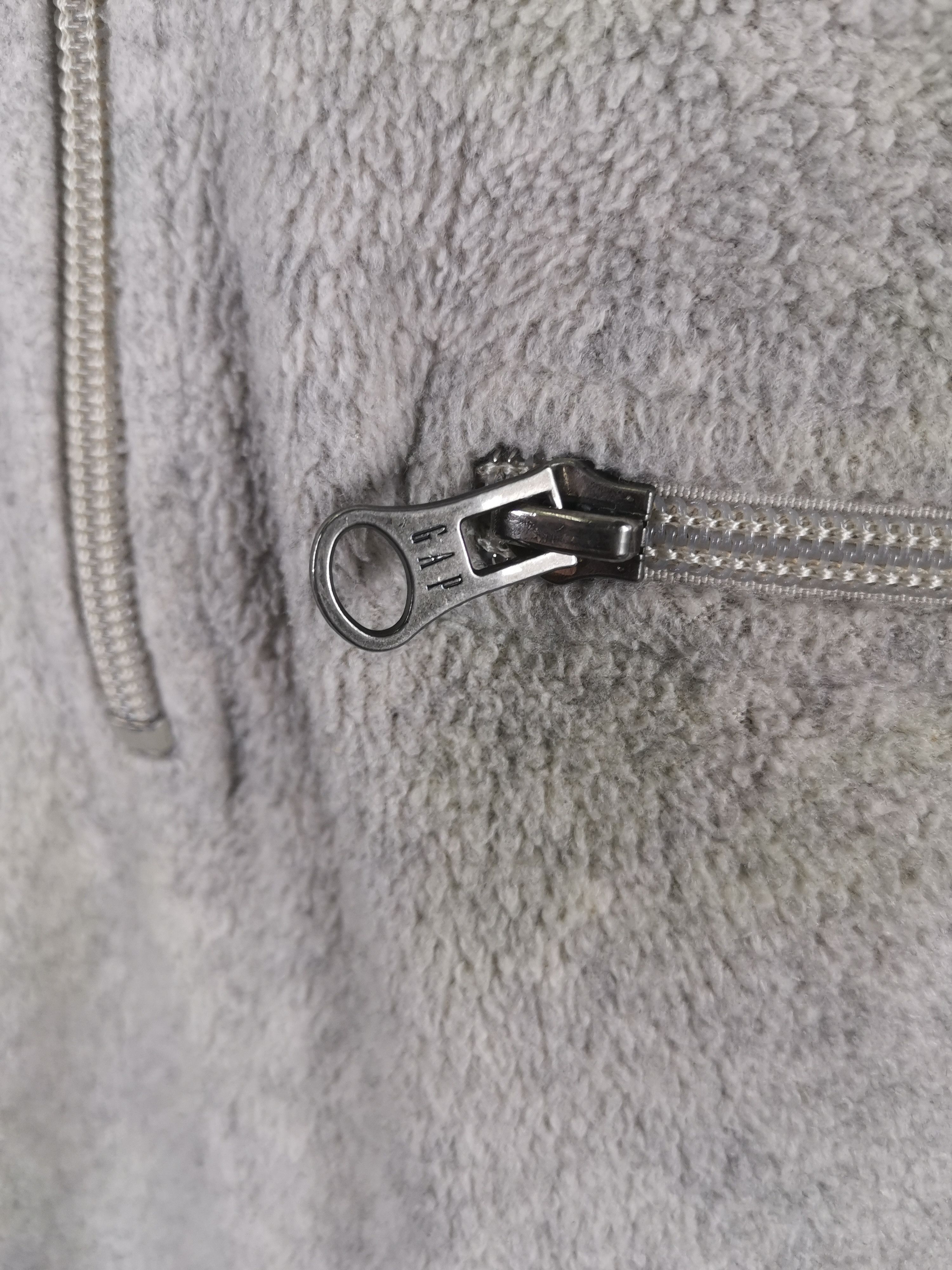 Gap × Japanese Brand Vintage Gap Fleece Sweater Jacket Size US L / EU 52-54 / 3 - 3 Thumbnail