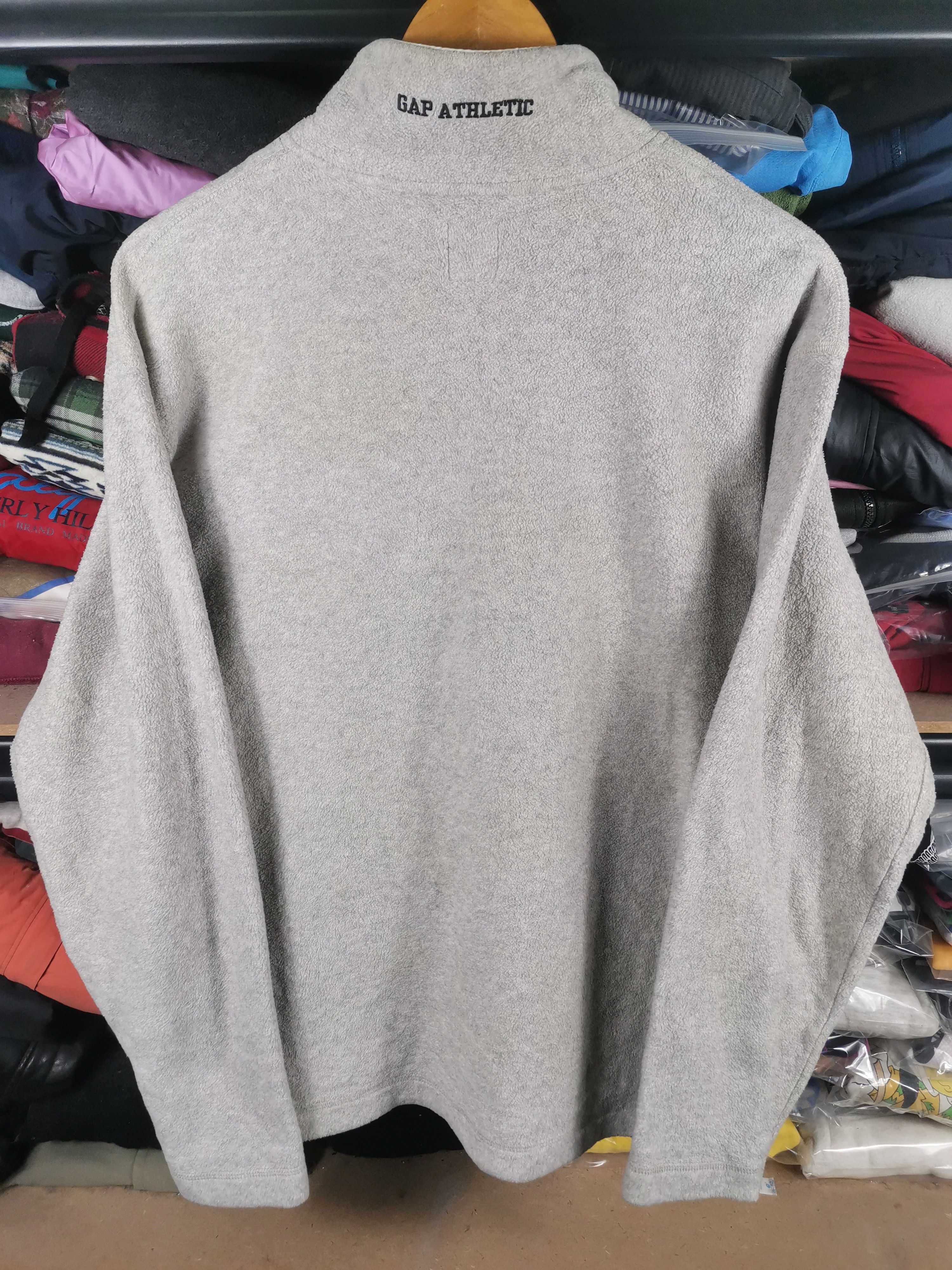 Gap × Japanese Brand Vintage Gap Fleece Sweater Jacket Size US L / EU 52-54 / 3 - 2 Thumbnail