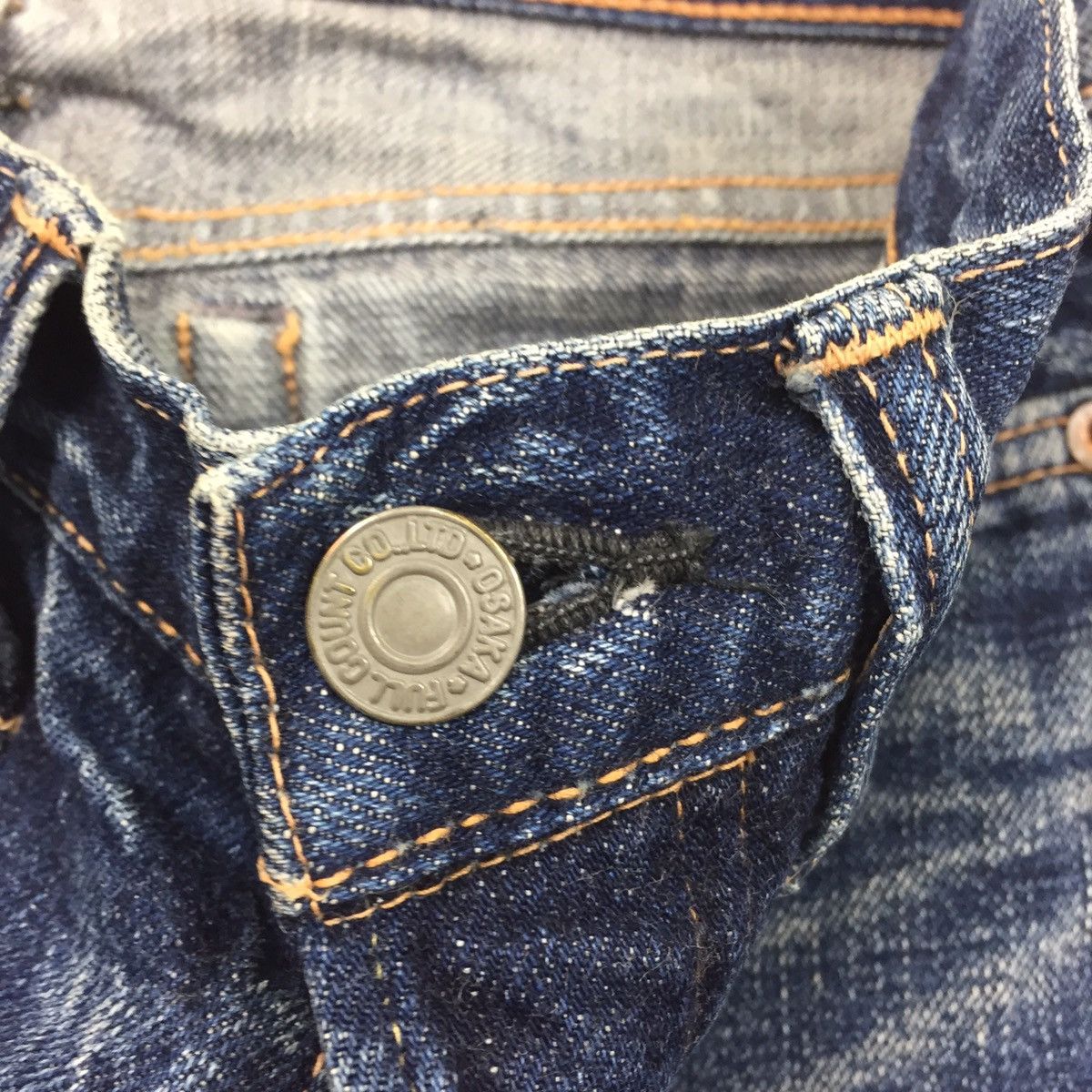 Full Count & Co. × Japanese Brand Vintage Full Count Osaka Made In Japan Flare Jeans Size US 28 / EU 44 - 11 Thumbnail