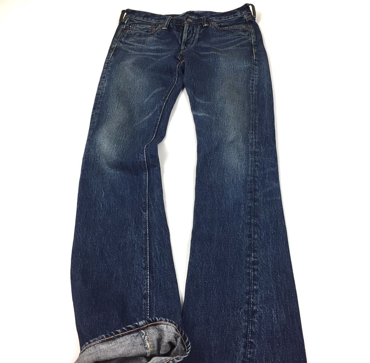Full Count & Co. × Japanese Brand Vintage Full Count Osaka Made In Japan Flare Jeans Size US 28 / EU 44 - 2 Thumbnail