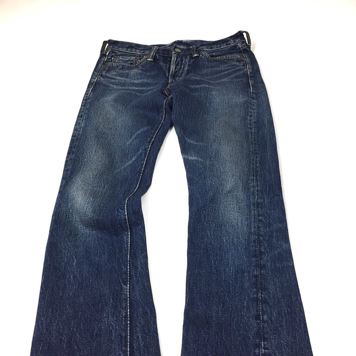 Full Count & Co. × Japanese Brand Vintage Full Count Osaka Made In Japan Flare Jeans Size US 28 / EU 44 - 3 Thumbnail