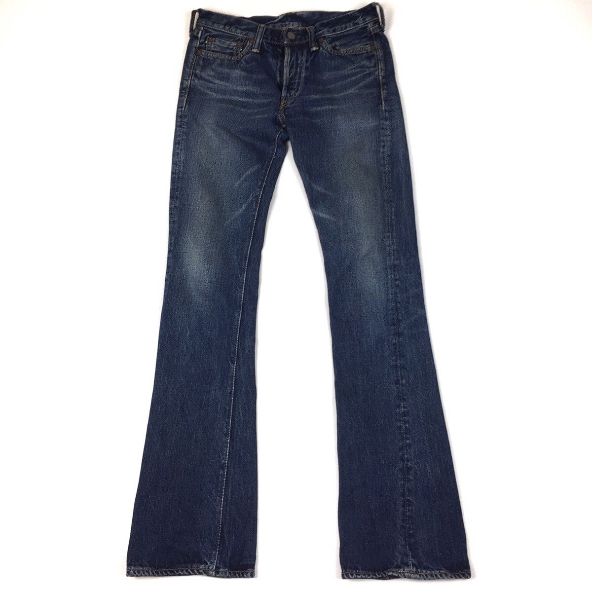 Full Count & Co. × Japanese Brand Vintage Full Count Osaka Made In Japan Flare Jeans Size US 28 / EU 44 - 1 Thumbnail