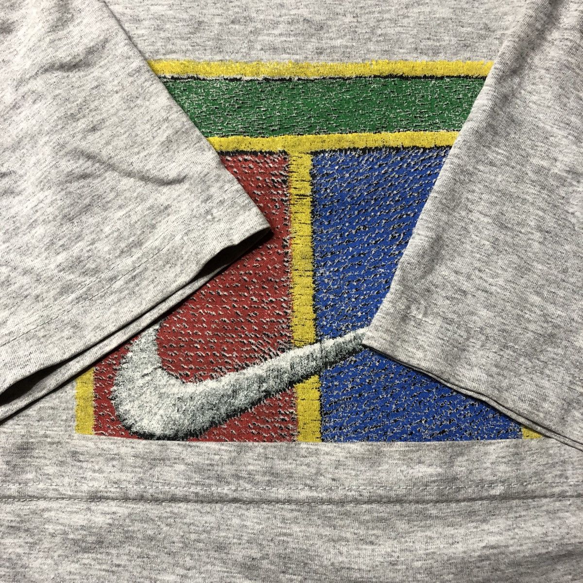 Nike Vintage Nike Tennis Court T Shirt Size US XL / EU 56 / 4 - 7 Thumbnail