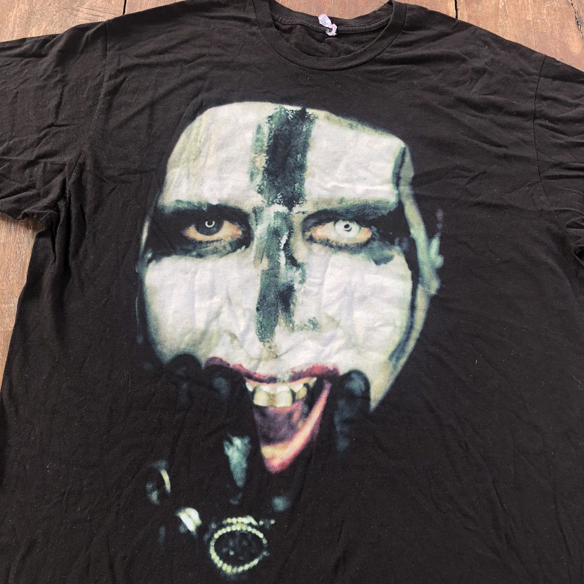 Band Tees Marilyn Manson Tour T Shirt Size US XL / EU 56 / 4 - 1 Thumbnail