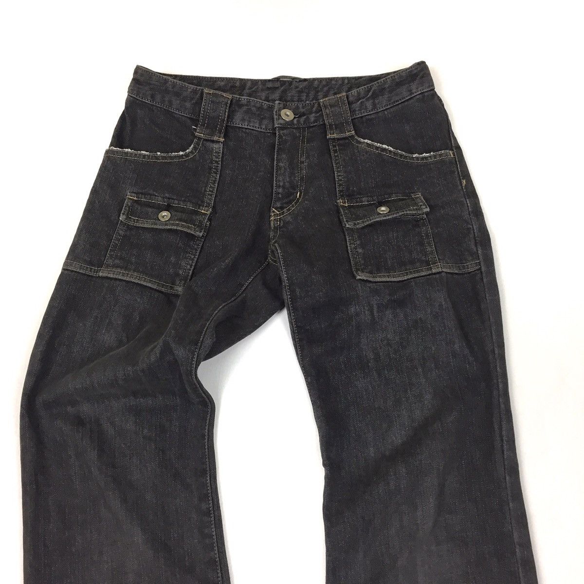Comme Ca Ism × Japanese Brand Vintage Comme Ca Bush Pants Jeans Made in Japan In Black Size US 29 - 1 Thumbnail