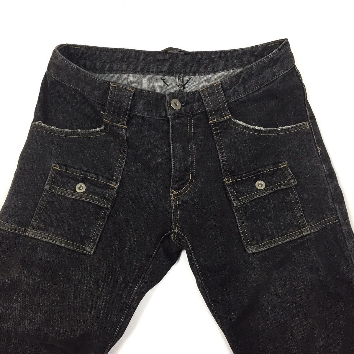 Comme Ca Ism × Japanese Brand Vintage Comme Ca Bush Pants Jeans Made in Japan In Black Size US 29 - 4 Thumbnail