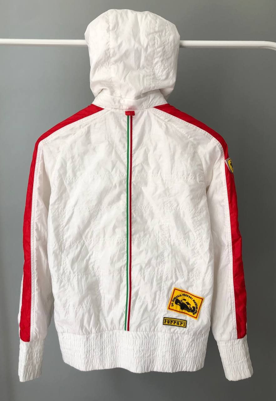 Ferrari × Puma VINTAGE PUMA X FERRARI WINDBREAKER WITH HOODIWLE RARE Size S / US 4 / IT 40 - 7 Thumbnail
