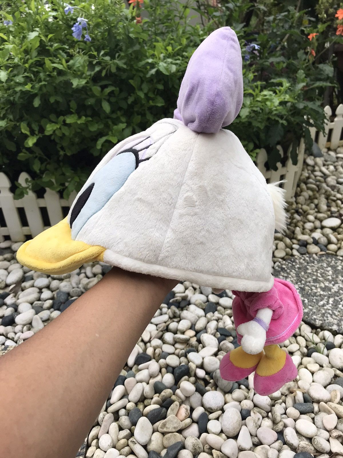 Disney × Japanese Brand COUPLE SET 💥 DONALD DUCK & DAISY WITH PLUSH BODY CAP HAT Size ONE SIZE - 8 Thumbnail
